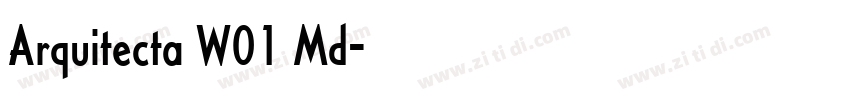 Arquitecta W01 Md字体转换 Arquitecta W01 Md字体转换